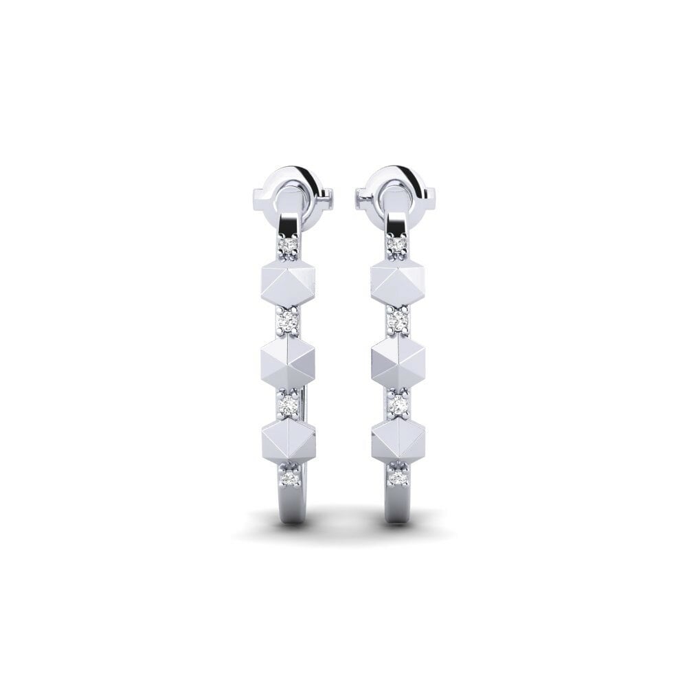 950 Platinum Women's Earring Konektis