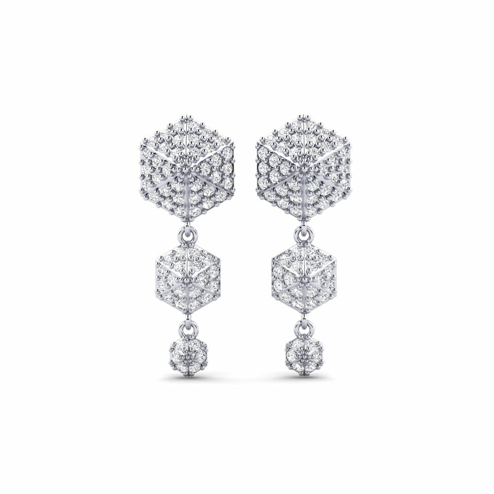 950 Platinum Women's Earring Kuragura