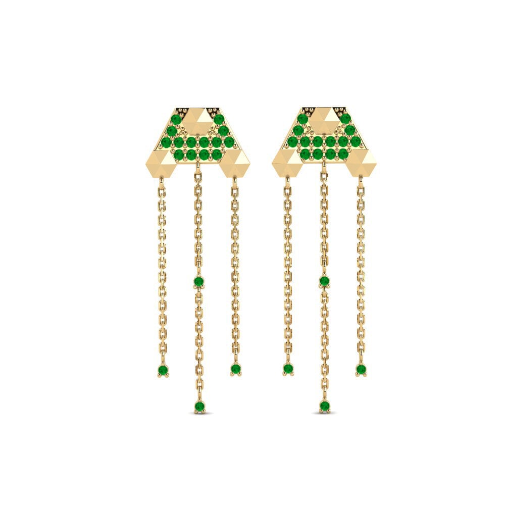 Emerald Women's Earring Kushopera