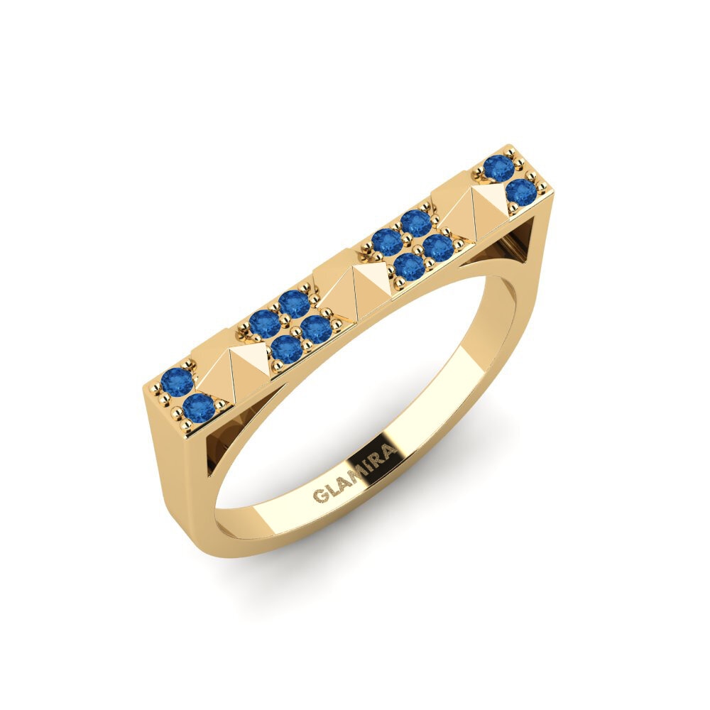 Dark Blue Zirconia Ring Kuvapo