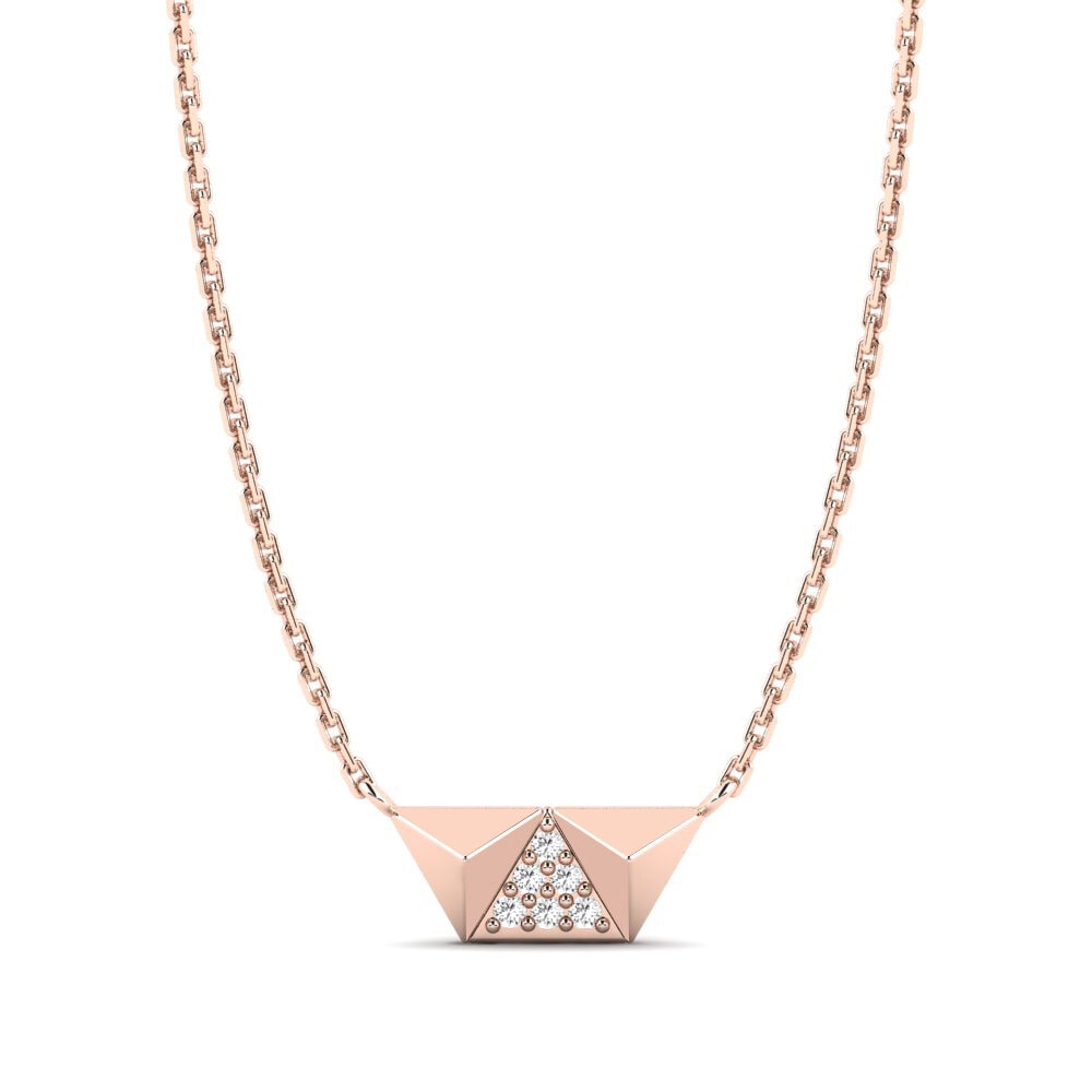 Oro Rosso 750 Collana da donna Ladbroke