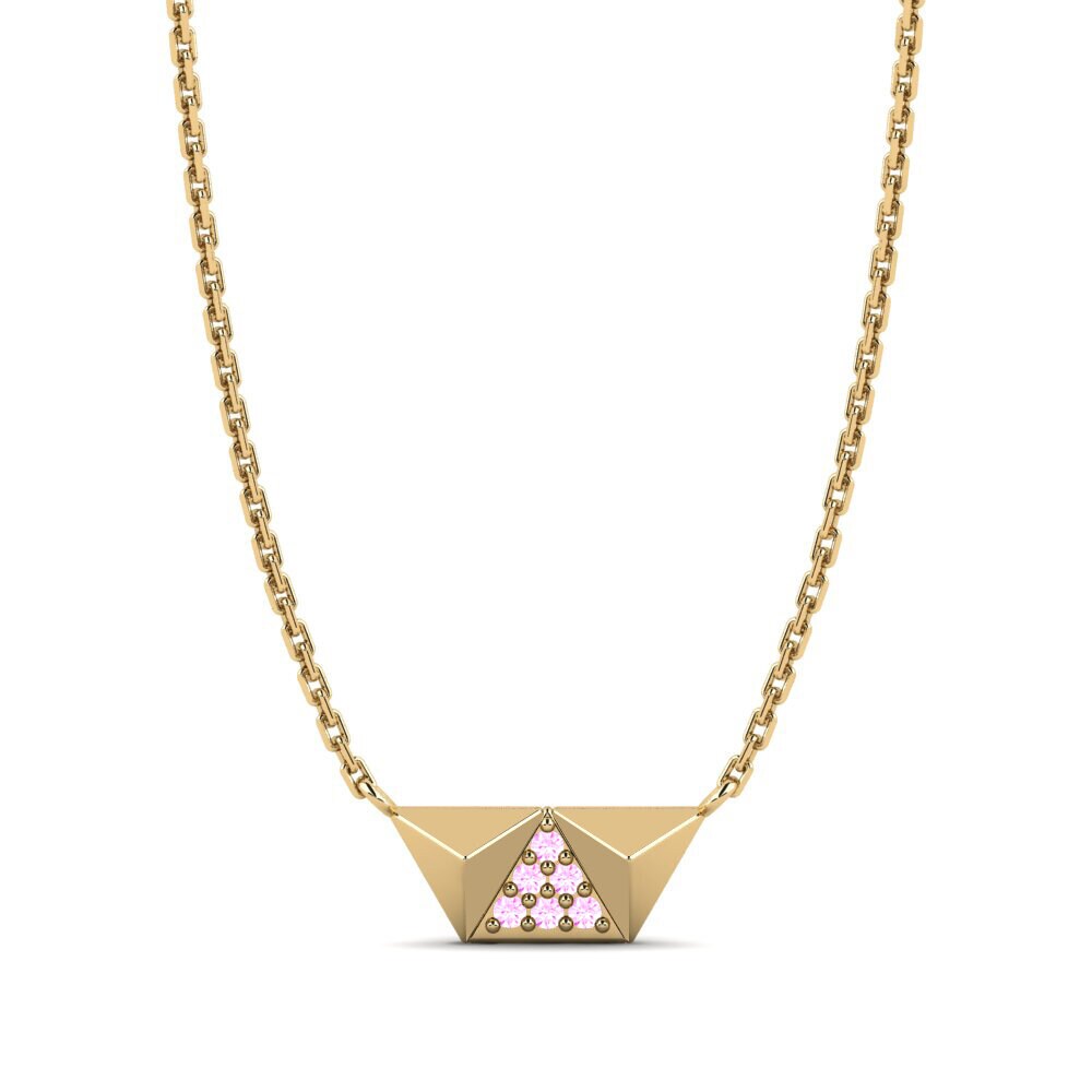 Saphir Rose Collier pour femme Ladbroke
