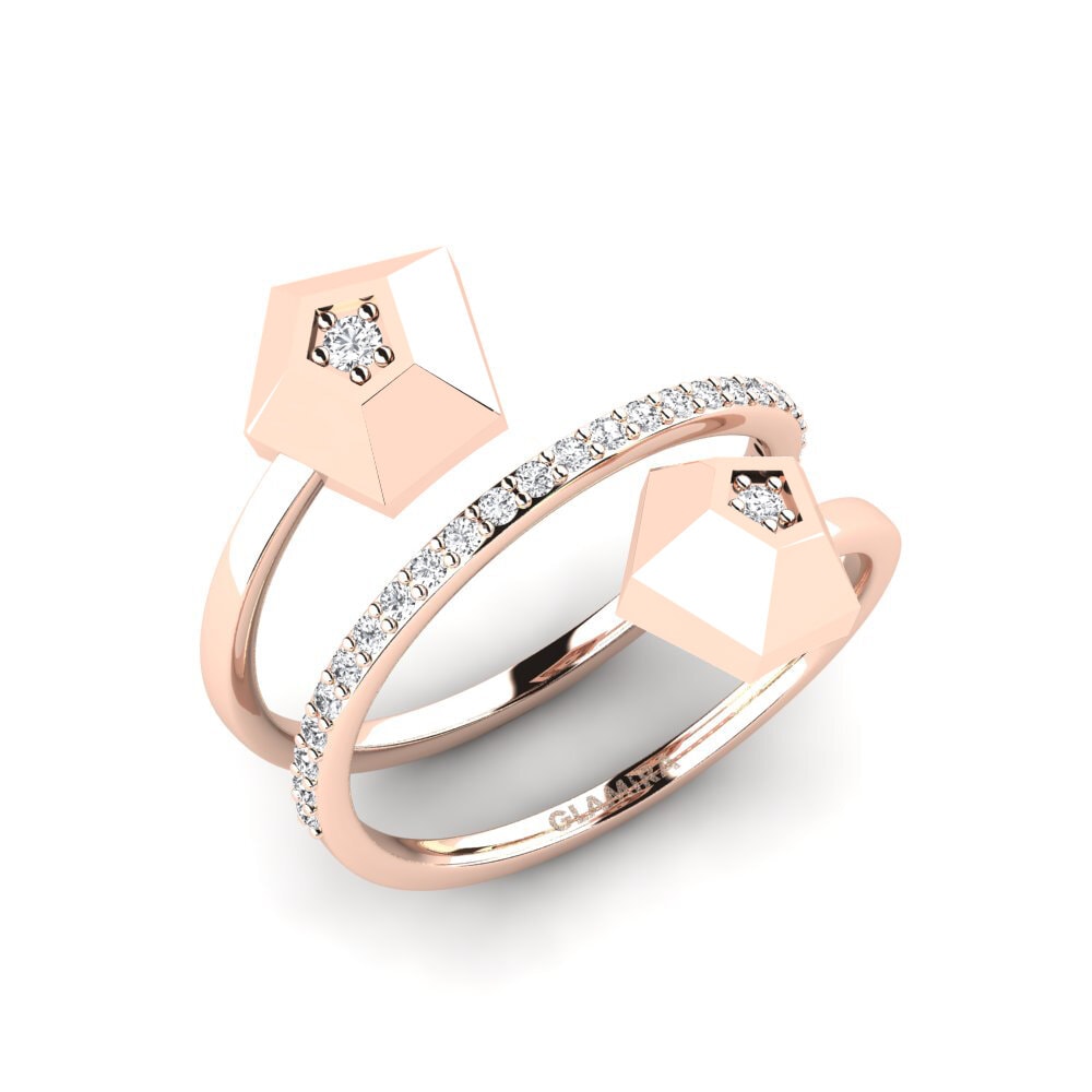 Oro Rosso 750 Anello Lightyear