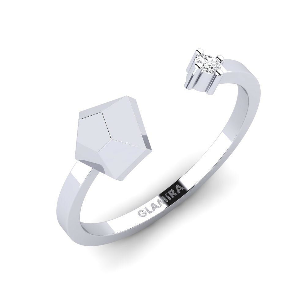 950 Platinum Ring Longitude
