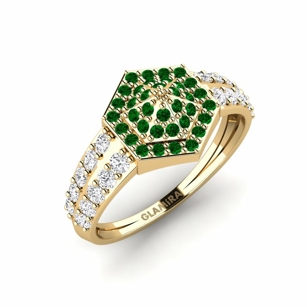 Green Zirconia Ring Manghuhula