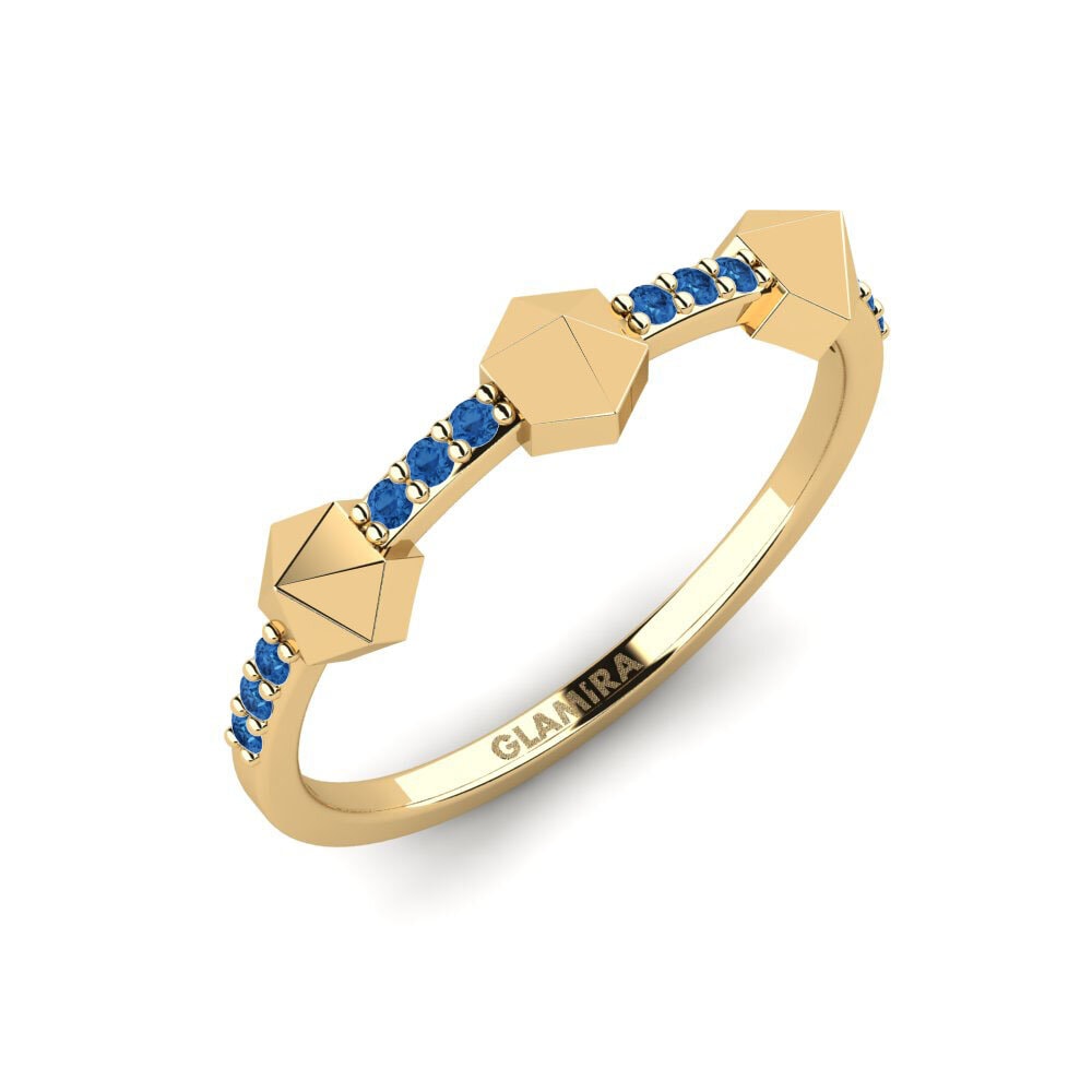 Dark Blue Zirconia Ring Mavjudligi