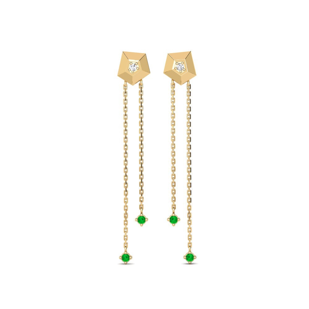 Emerald Women's Earring Messiere