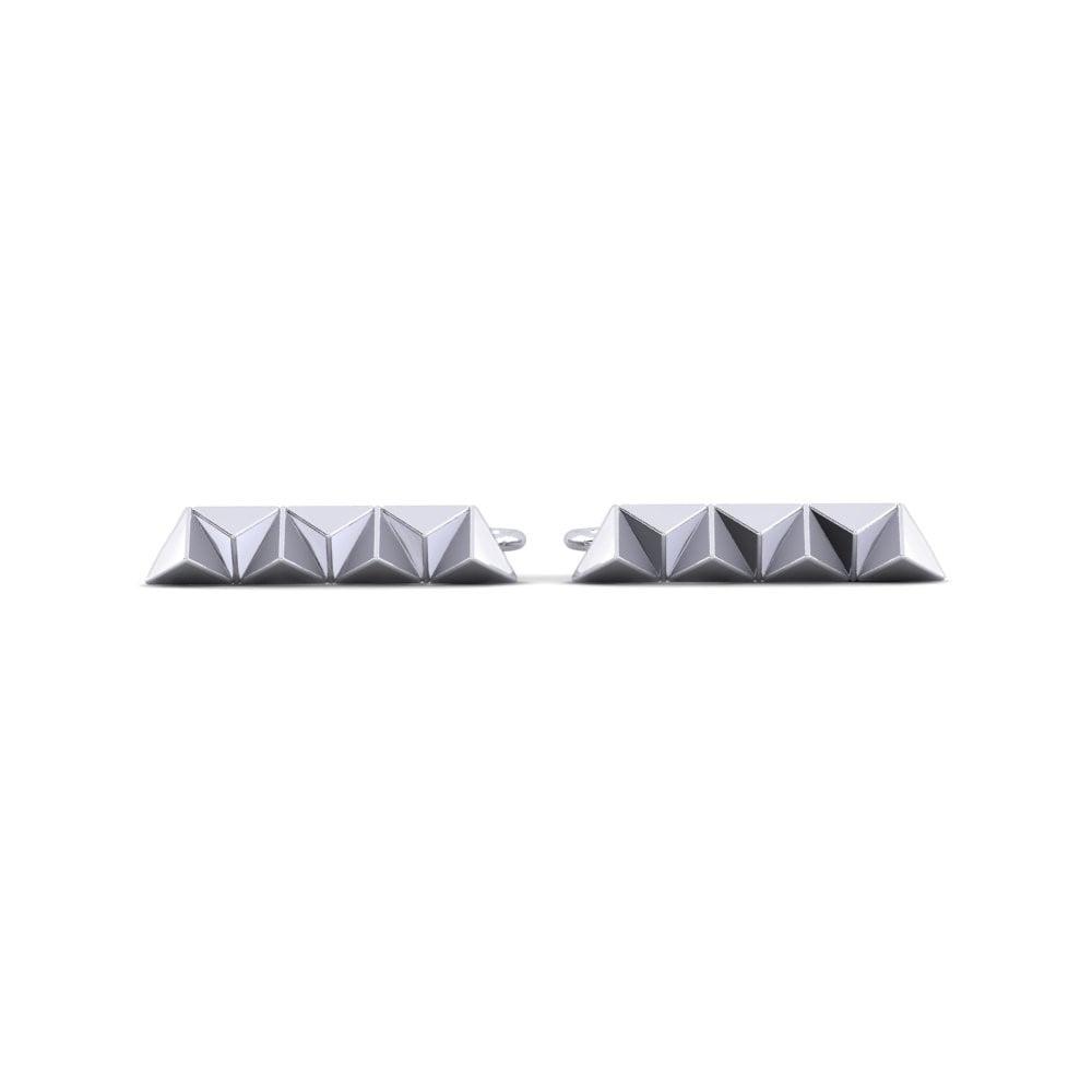 950 Platinum Earring Portobel