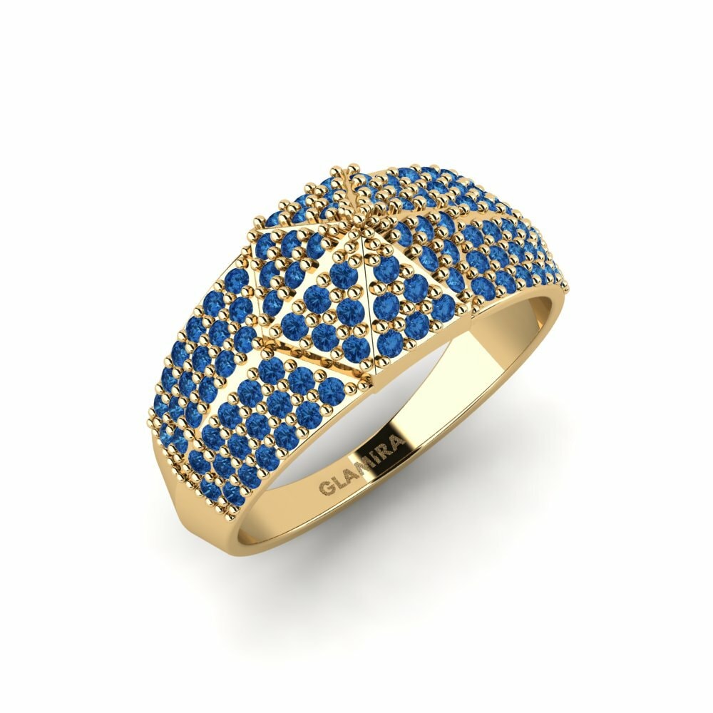 Dark Blue Zirconia Ring Proricanje