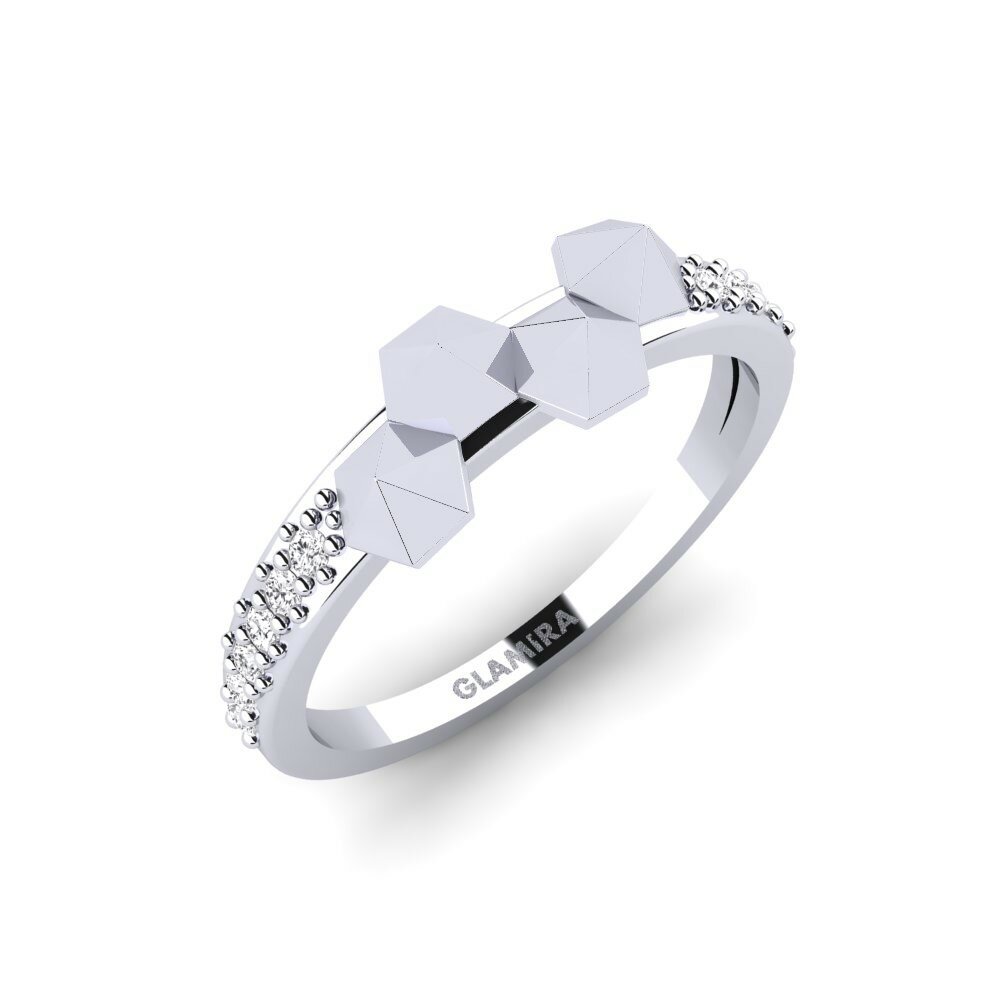 Paladio 950 Anillo Rennia