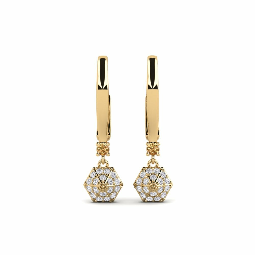 Brown Diamond Women's Earring Savienots