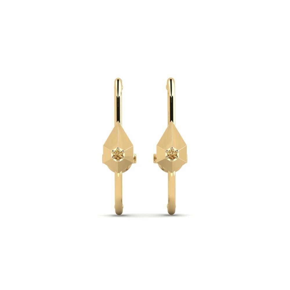 Brown Diamond Women's Earring Sebou