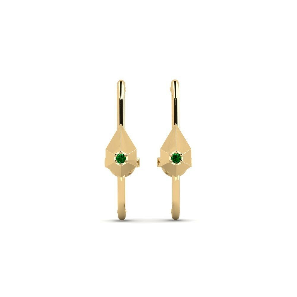 Green Zirconia Women's Earring Sebou