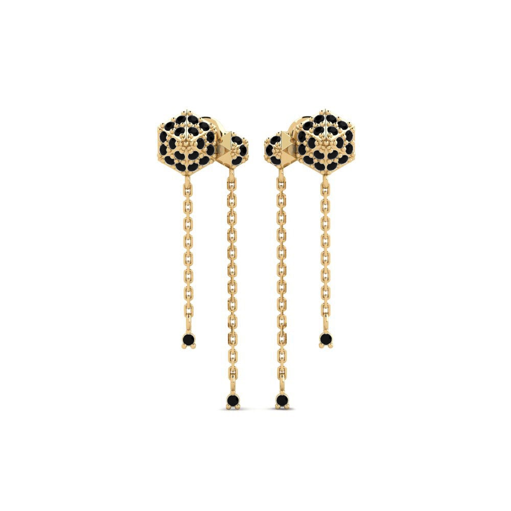 Black Sapphire Women's Earring Senohe