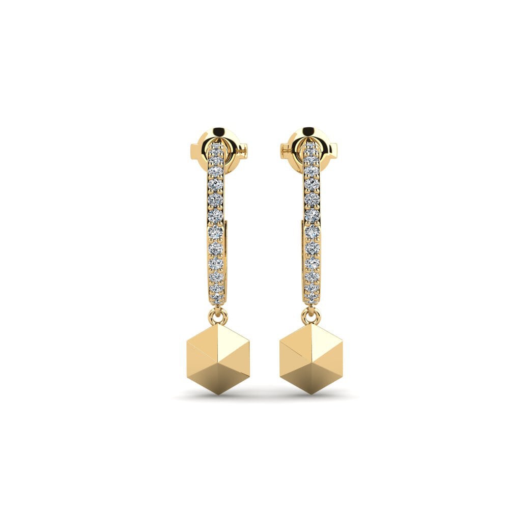 Zirconia Women's Earring Terhubung