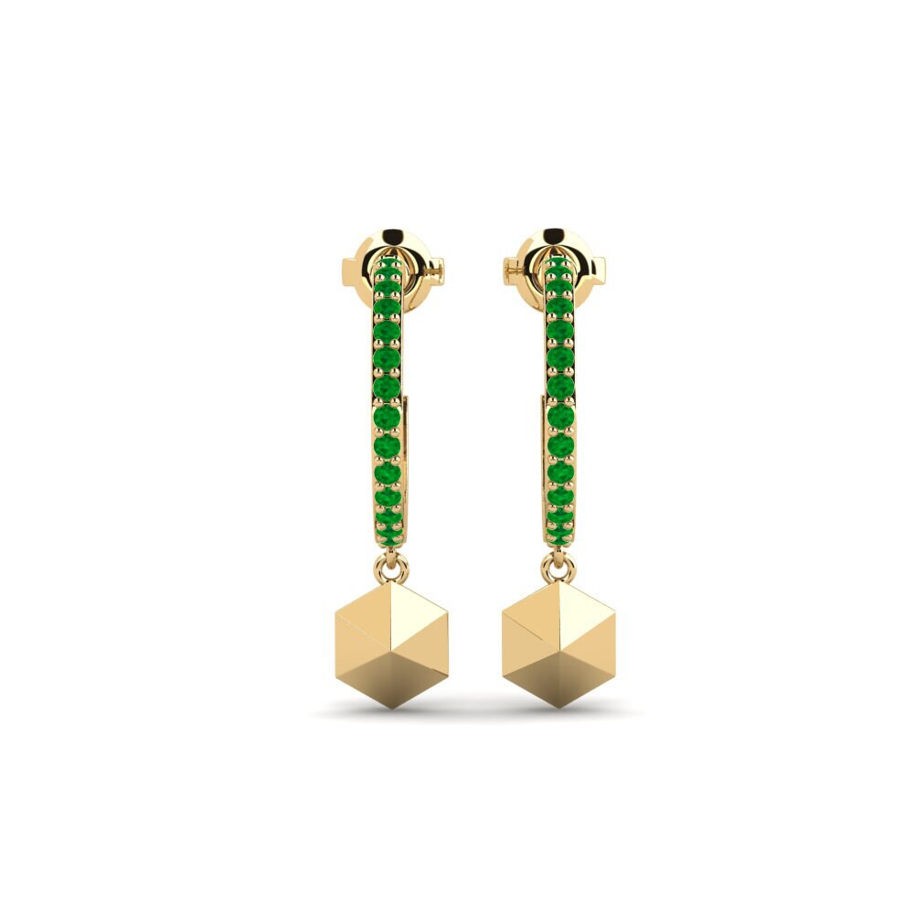 Emerald Women's Earring Terhubung