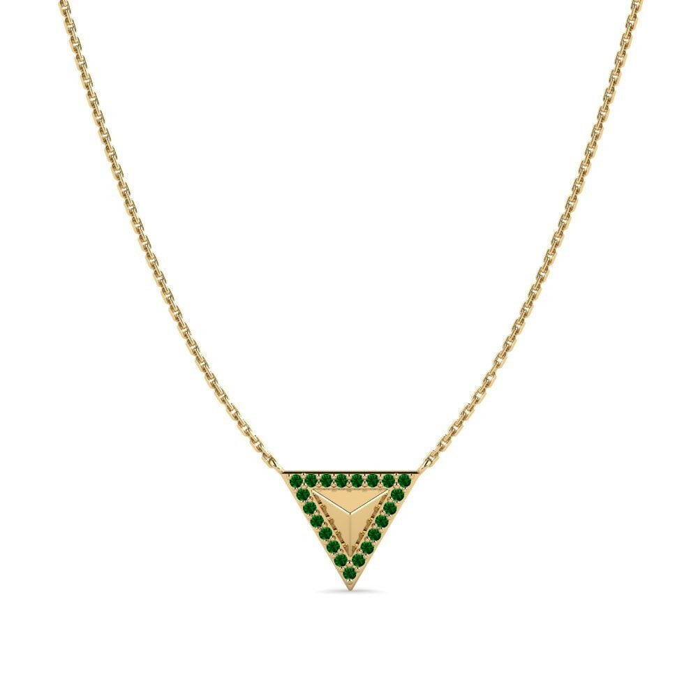 Green Zirconia Women's Necklace Thurloe