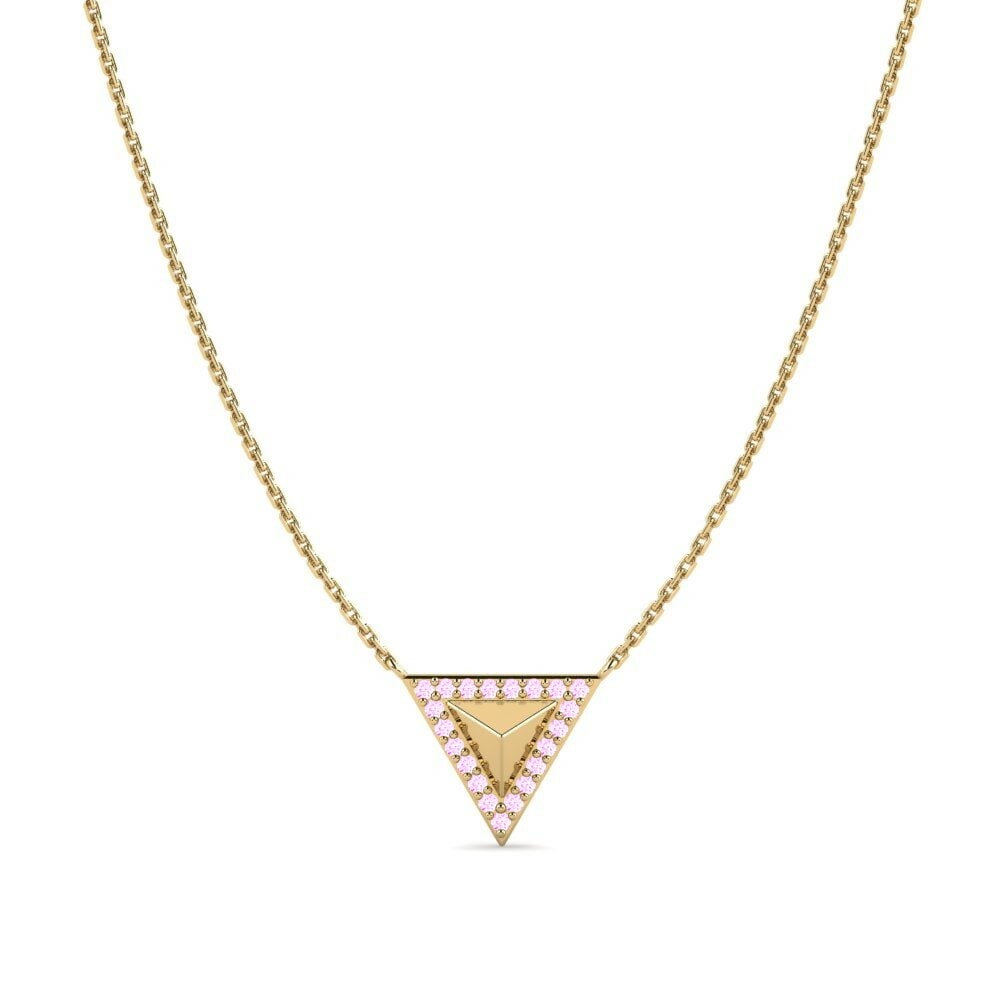 Pink Sapphire Women's Necklace Thurloe