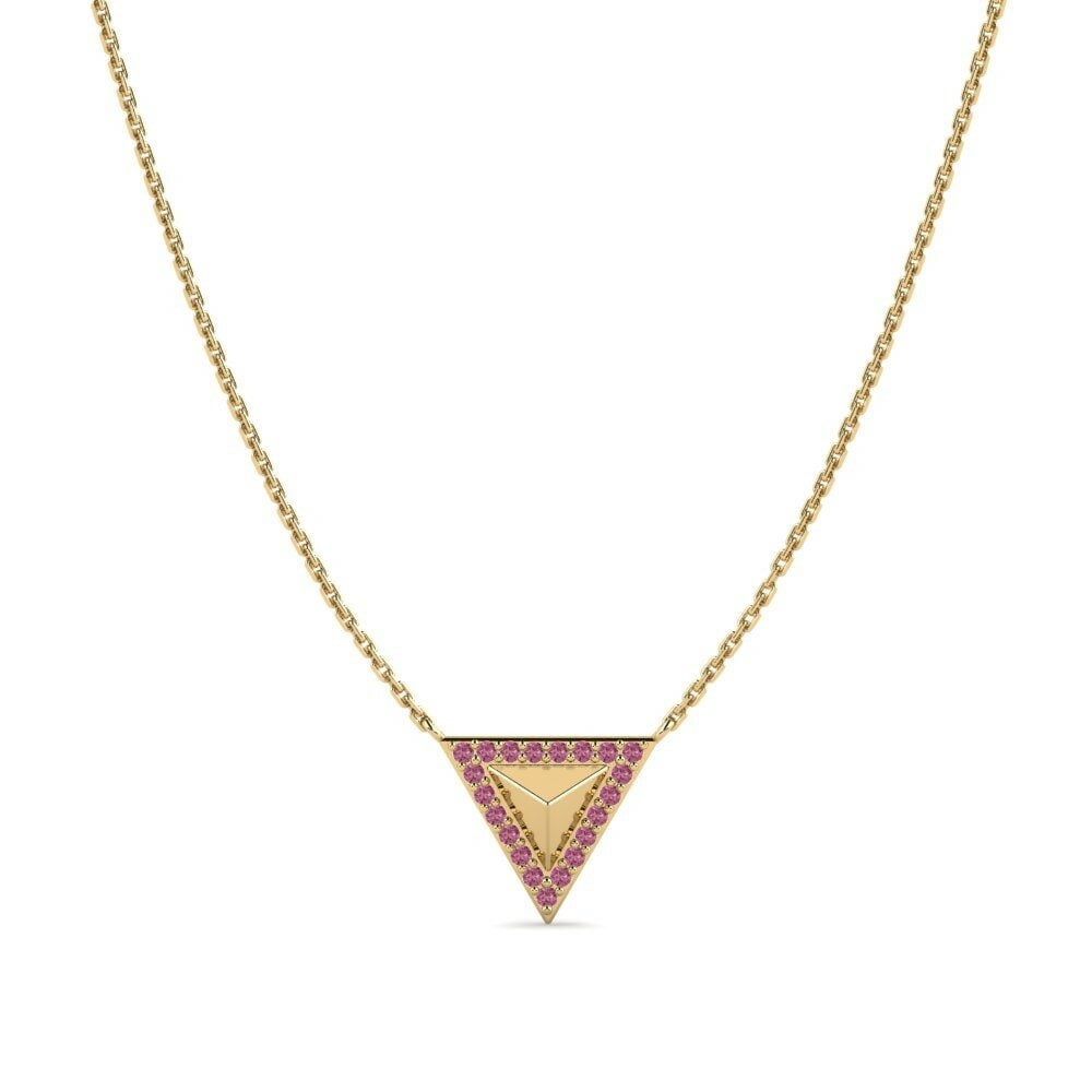 Rhodoliet Granaat Dames Ketting Thurloe