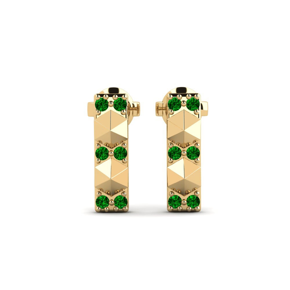 Green Zirconia Women's Earring Ubukho
