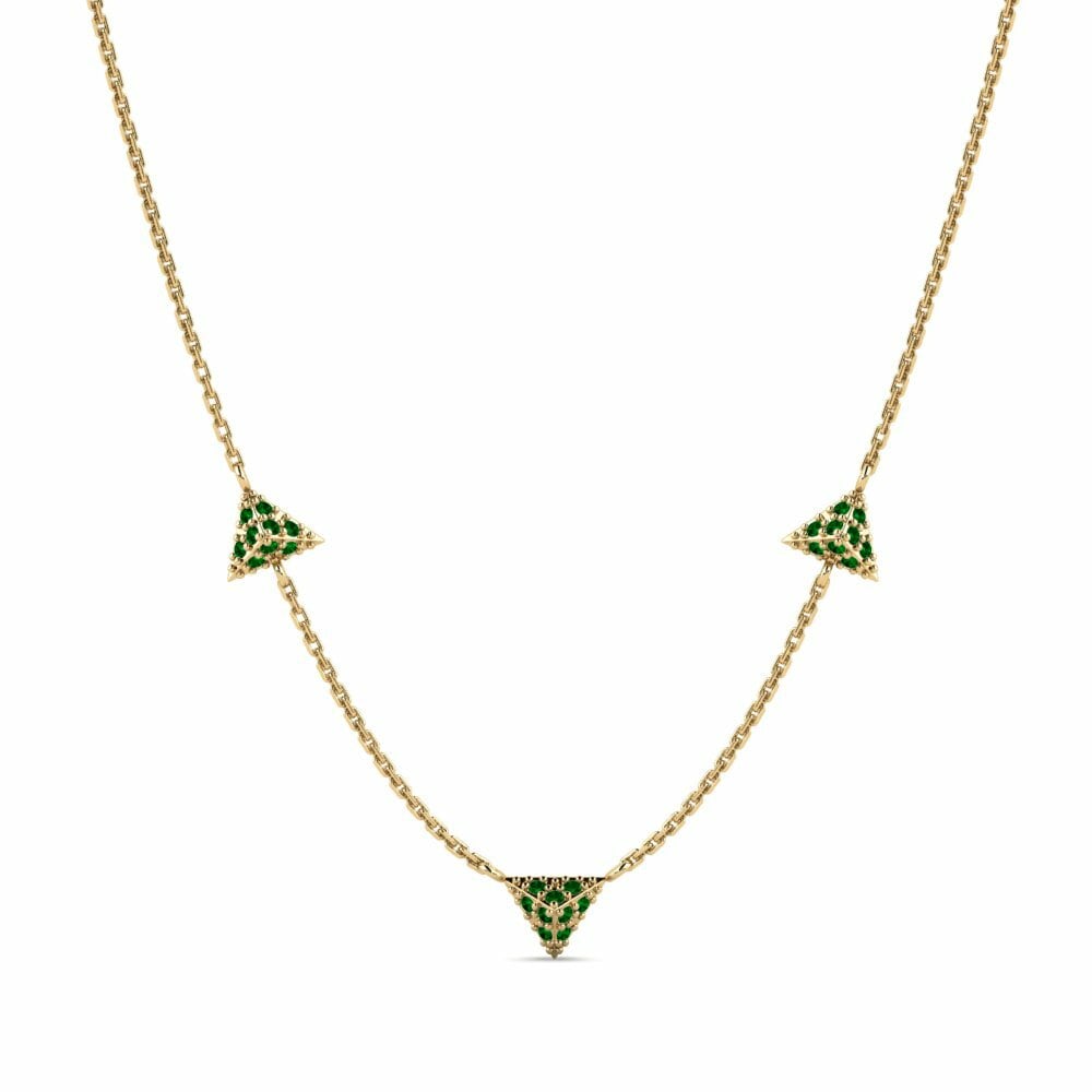 Green Zirconia Women's Necklace Udall
