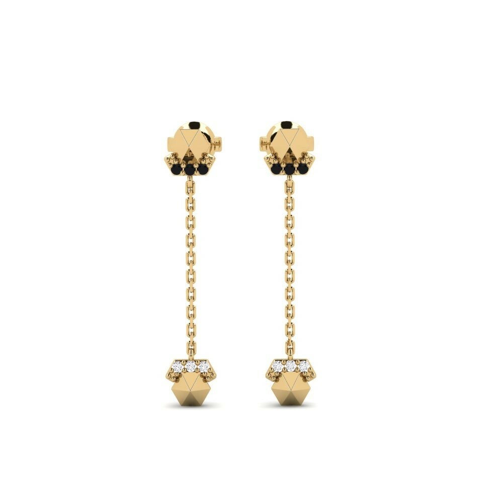 Black Sapphire Women's Earring Waarzeggen