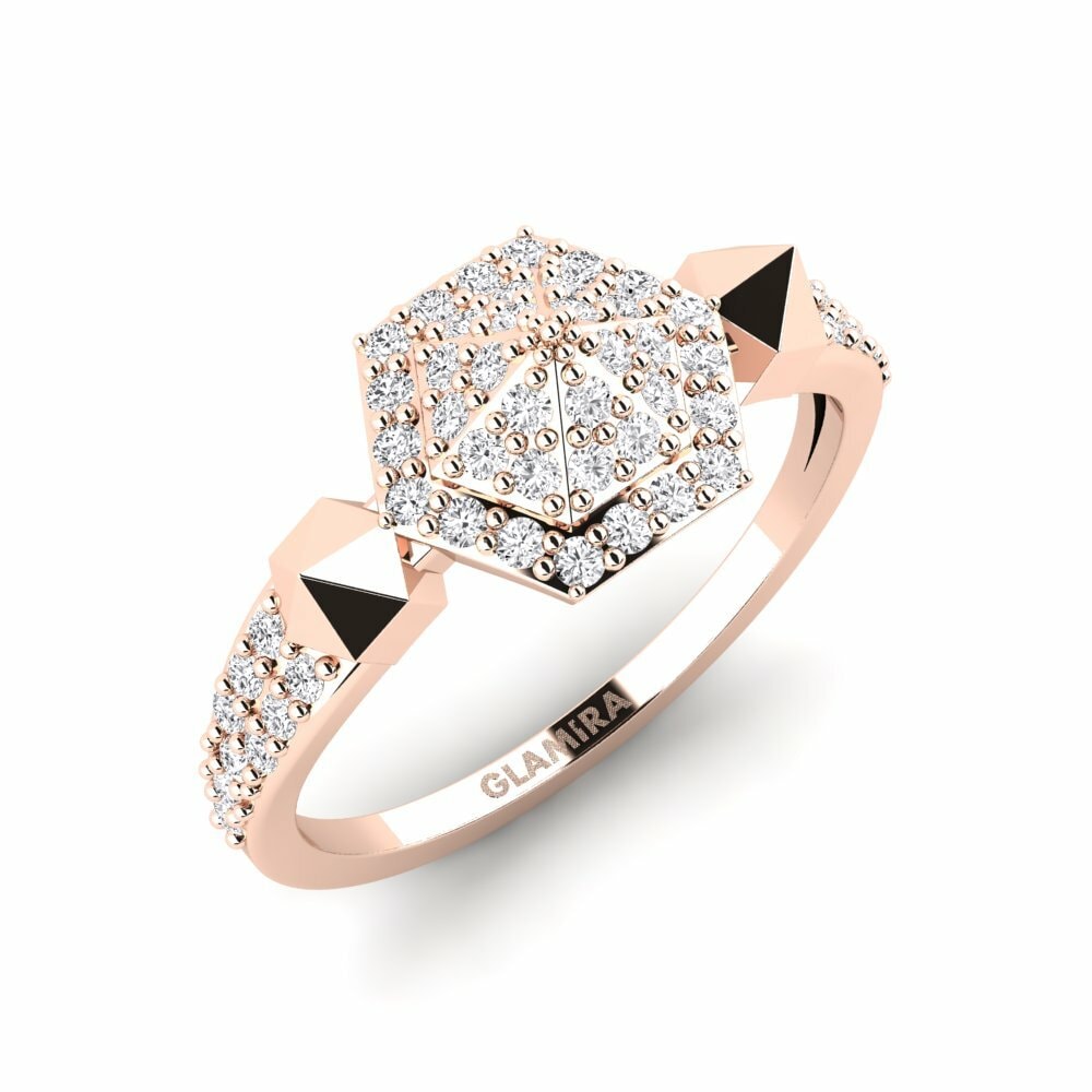 9ct Rose Gold Ring Wiersizze