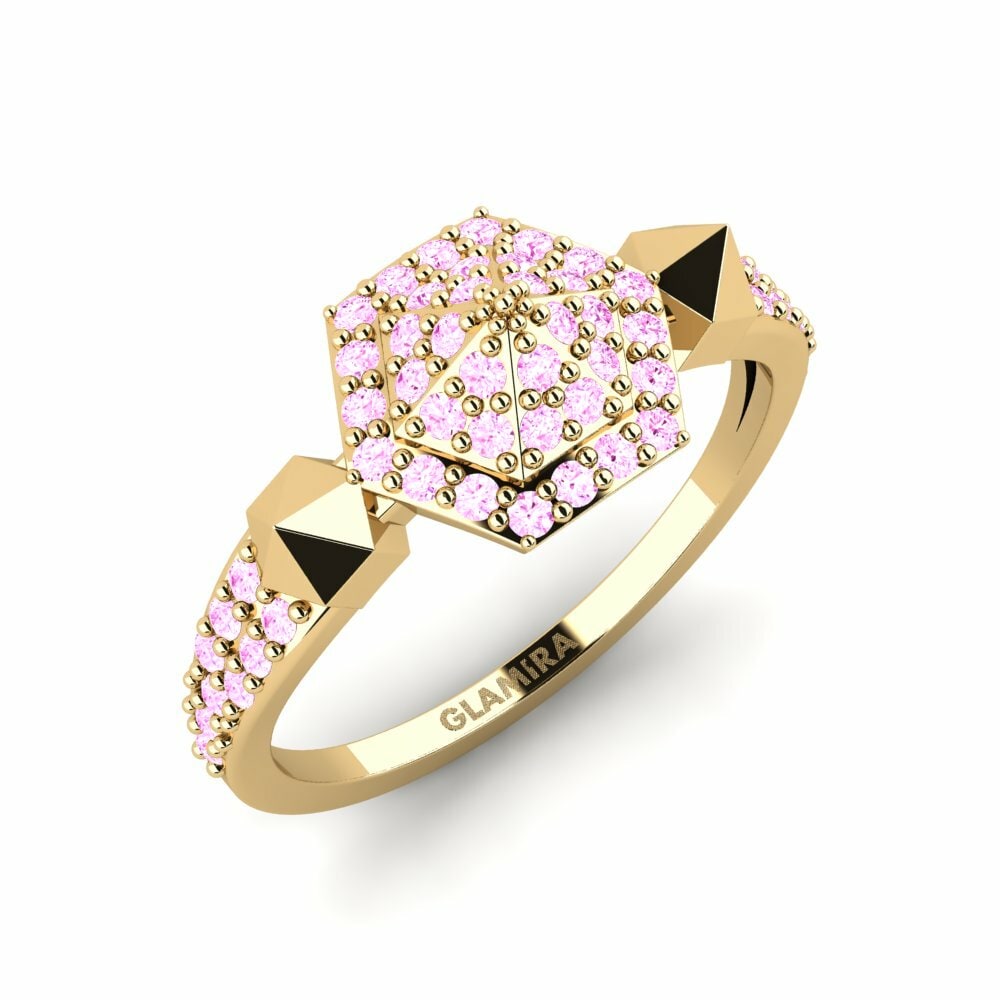 Pink Sapphire Ring Wiersizze