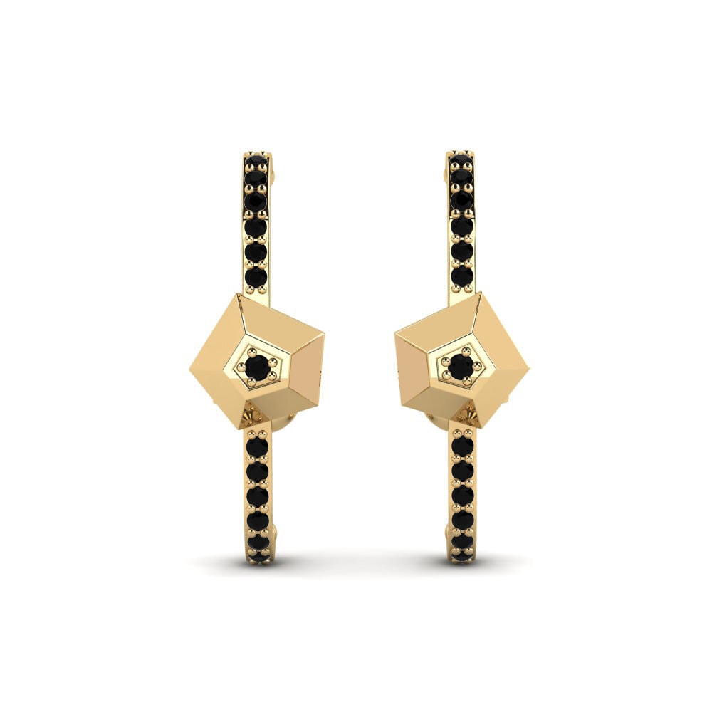 Black Sapphire Women's Earring Antarctic