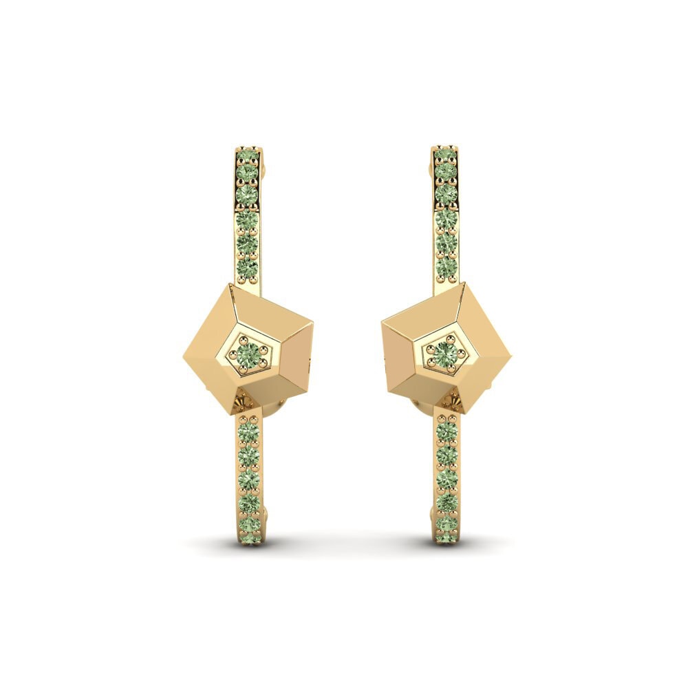 Green Diamond Women's Earring Antarctic