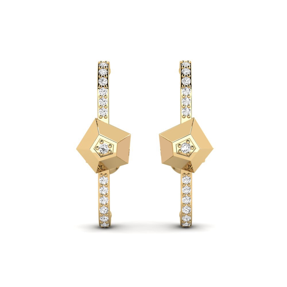 Moissanite Women's Earring Antarctic
