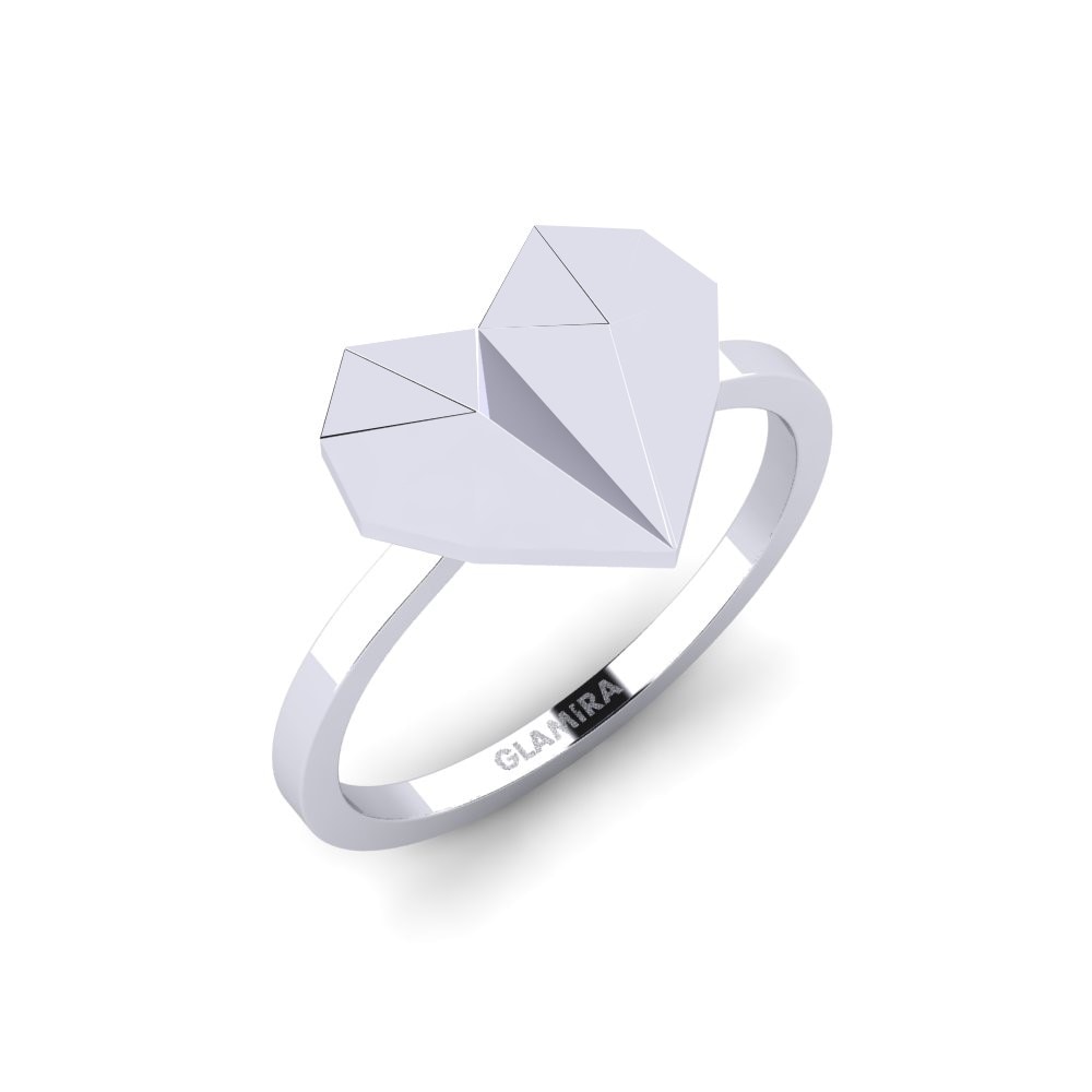 14ct White Gold Ring Arvan