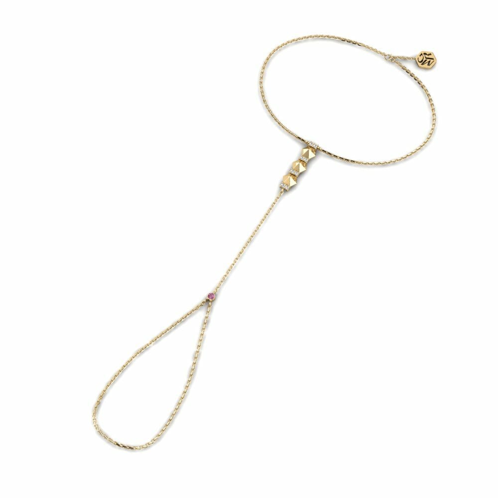 Granato Rodolite Bracciale per dita Asante