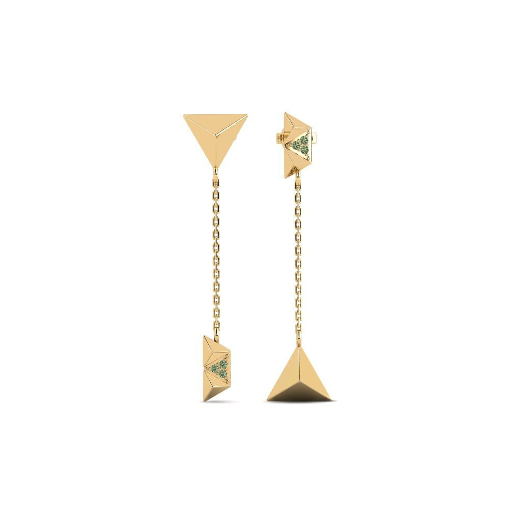 Green Diamond Women's Earring Bethwin