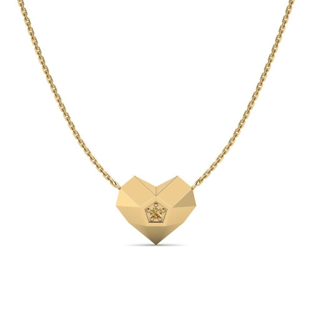 Brown Diamond Women's Necklace Boralde
