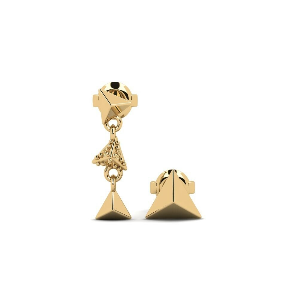 Brown Diamond Women's Earring Briset - SET