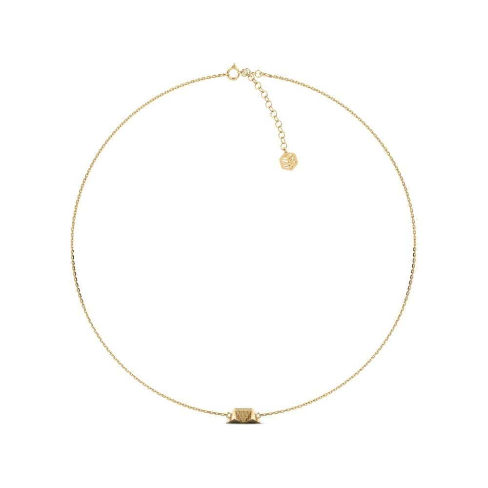 Brown Diamond Women's Choker Necklace Brushwood