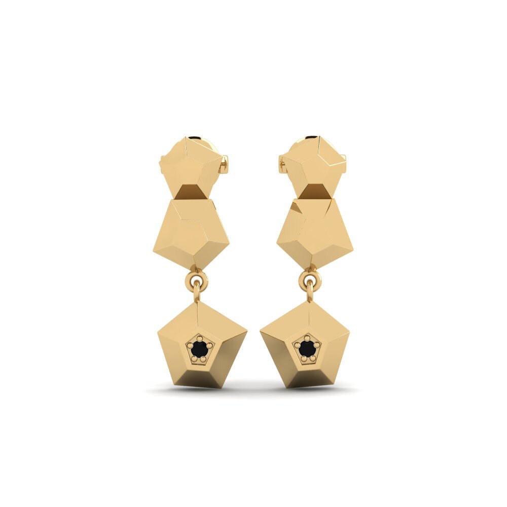 Black Sapphire Women's Earring Celestialpol