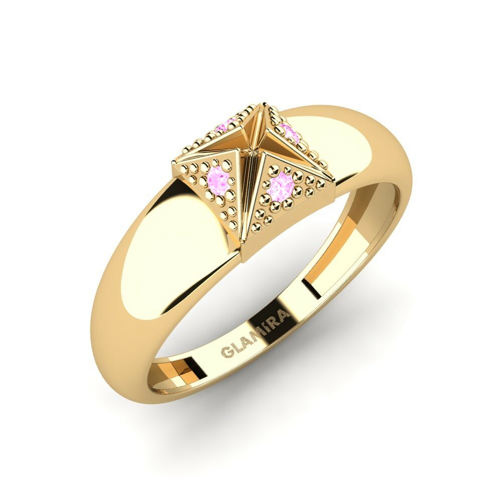 Zaffiro Rosa Anello Chroung