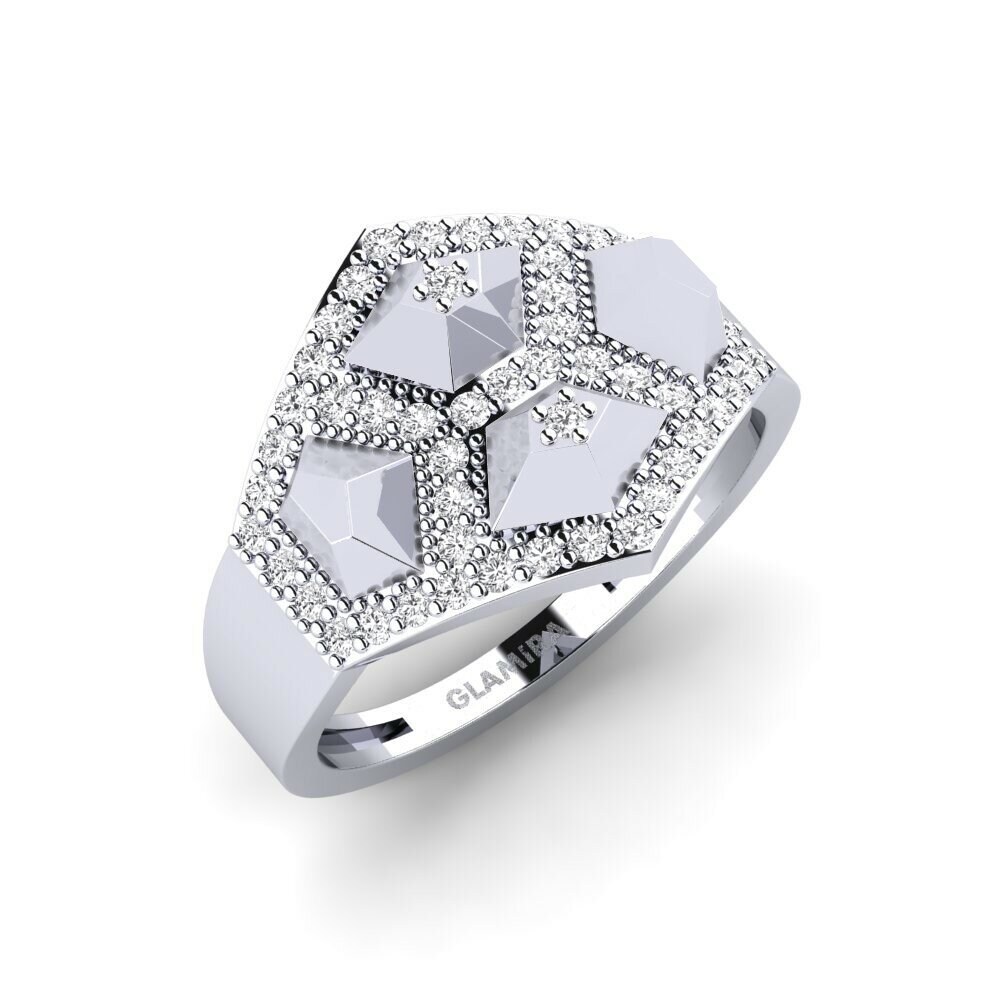 950 Platinum Ring Copernican