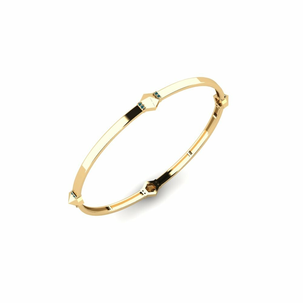 Diamante Blu Bracciale da donna Diolch