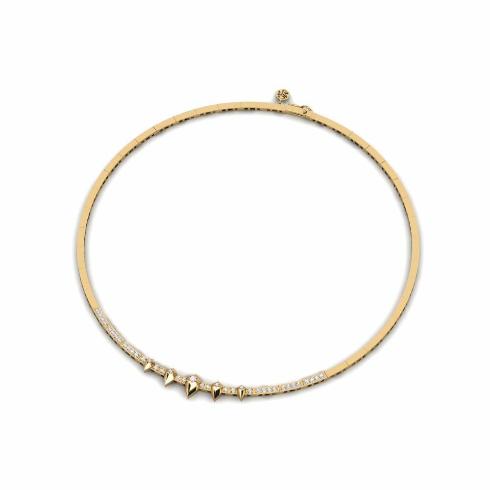 Zafiro Rosado Collar Dwangwa