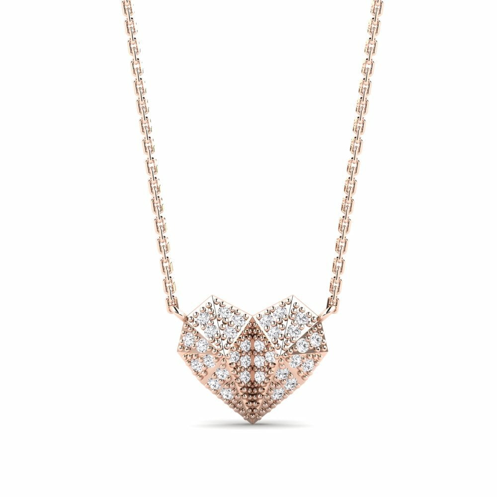 Oro Rosso 585 Collana da donna Esteron