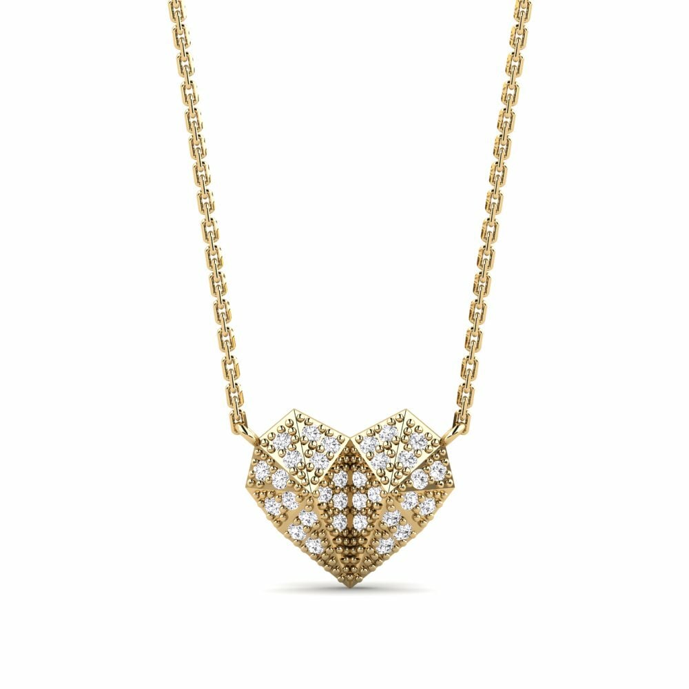 Zaffiro Bianco Collana da donna Esteron
