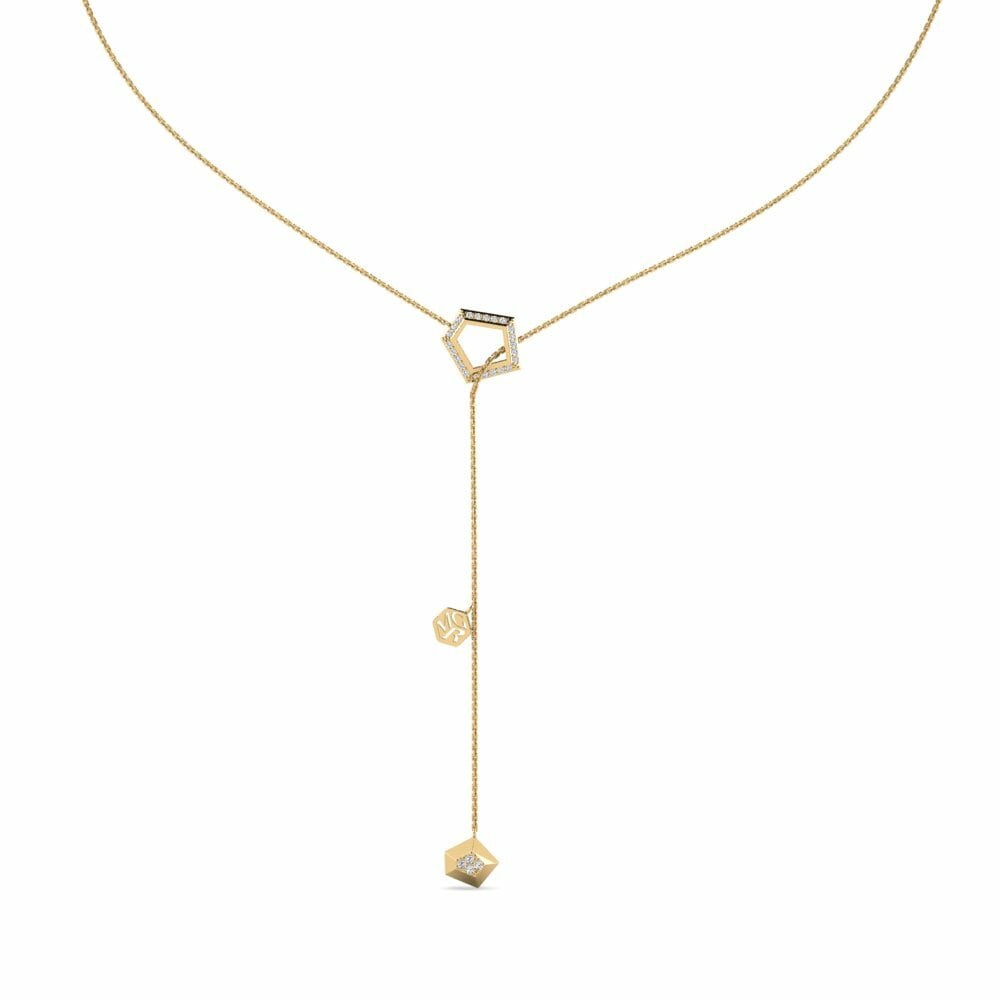 Diamante Collar de Mujer Fluorine