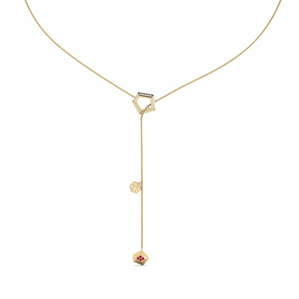 Rubino Collana da donna Fluorine