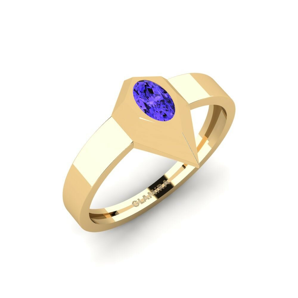 Tanzanit Cincin Ganges
