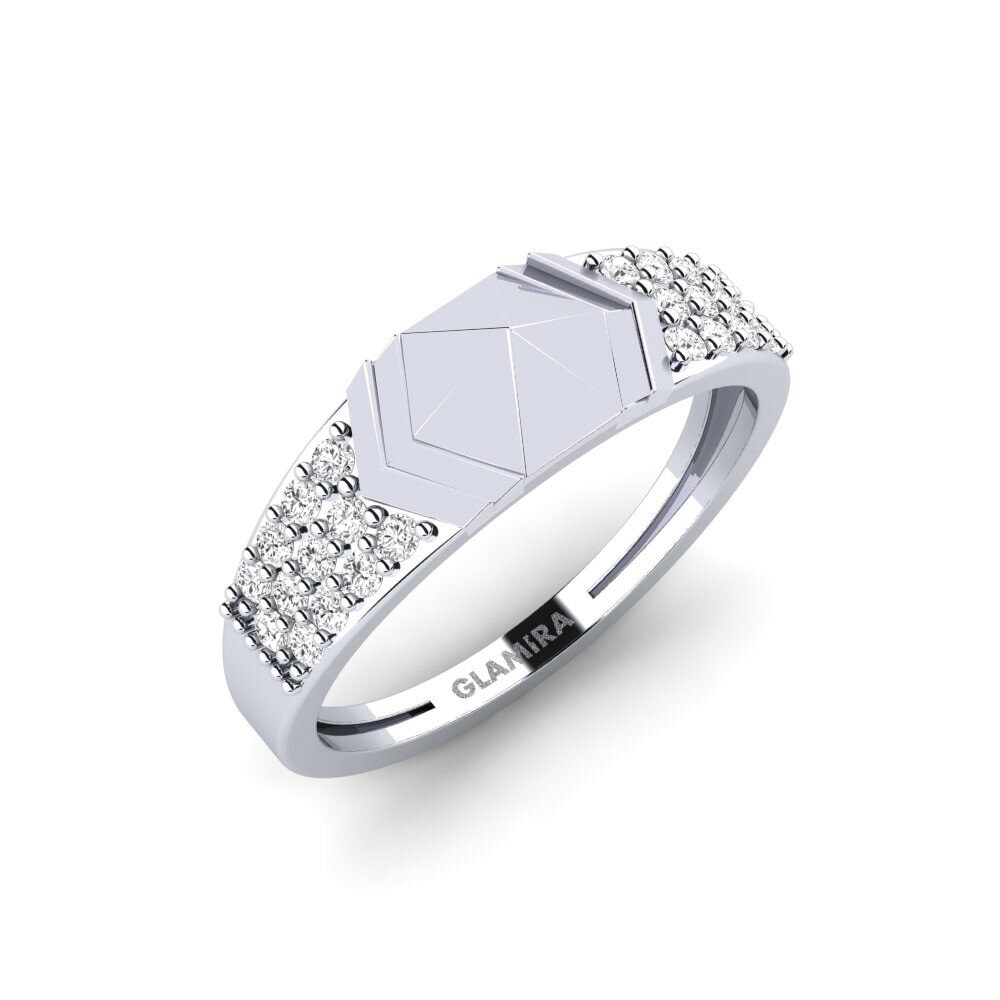 950 Platinum Ring Gennia
