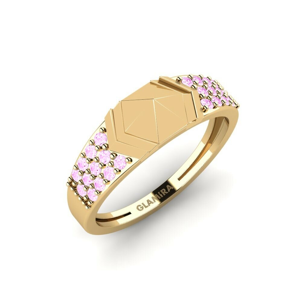 Zaffiro Rosa Anello Gennia