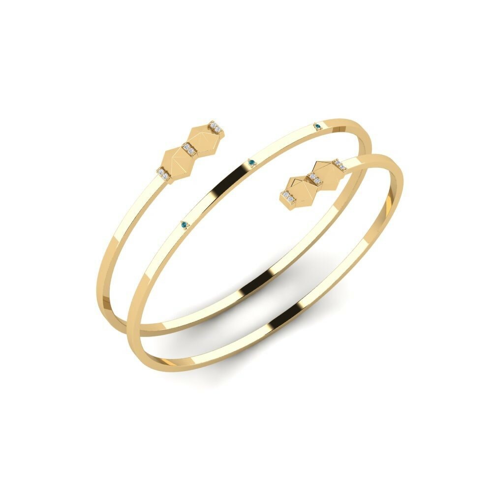 Diamante Blu Bracciale da donna Godiya